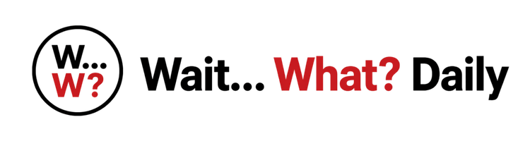 Wait What Daily Logo